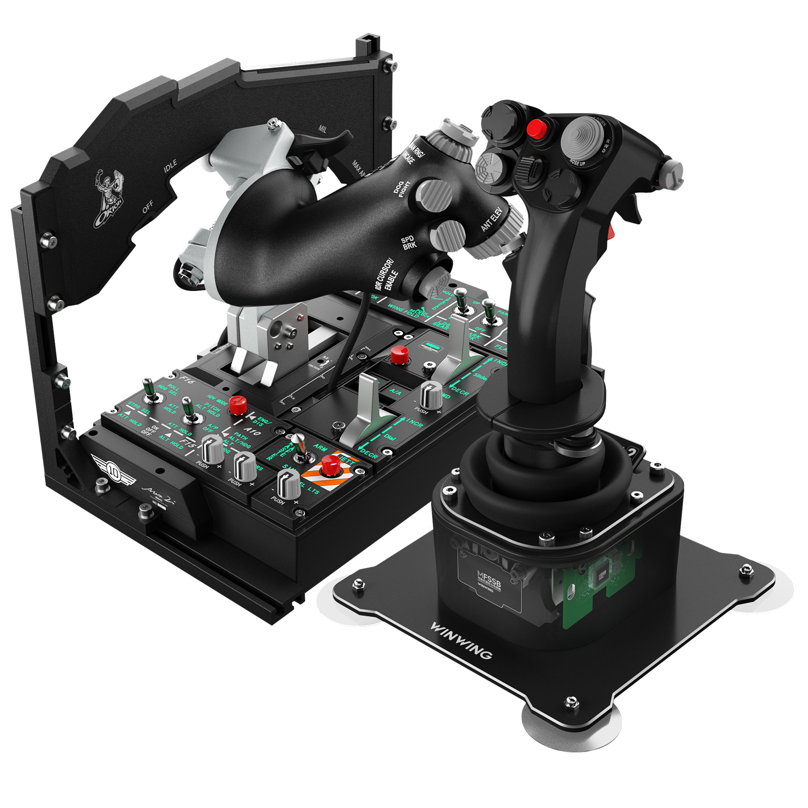 WINWING Orion2 HOTAS スティック・スロットル・ラダー他セット Amazon.com: WINWING Orion2 HOTAS StrikeAce E:High-Precision